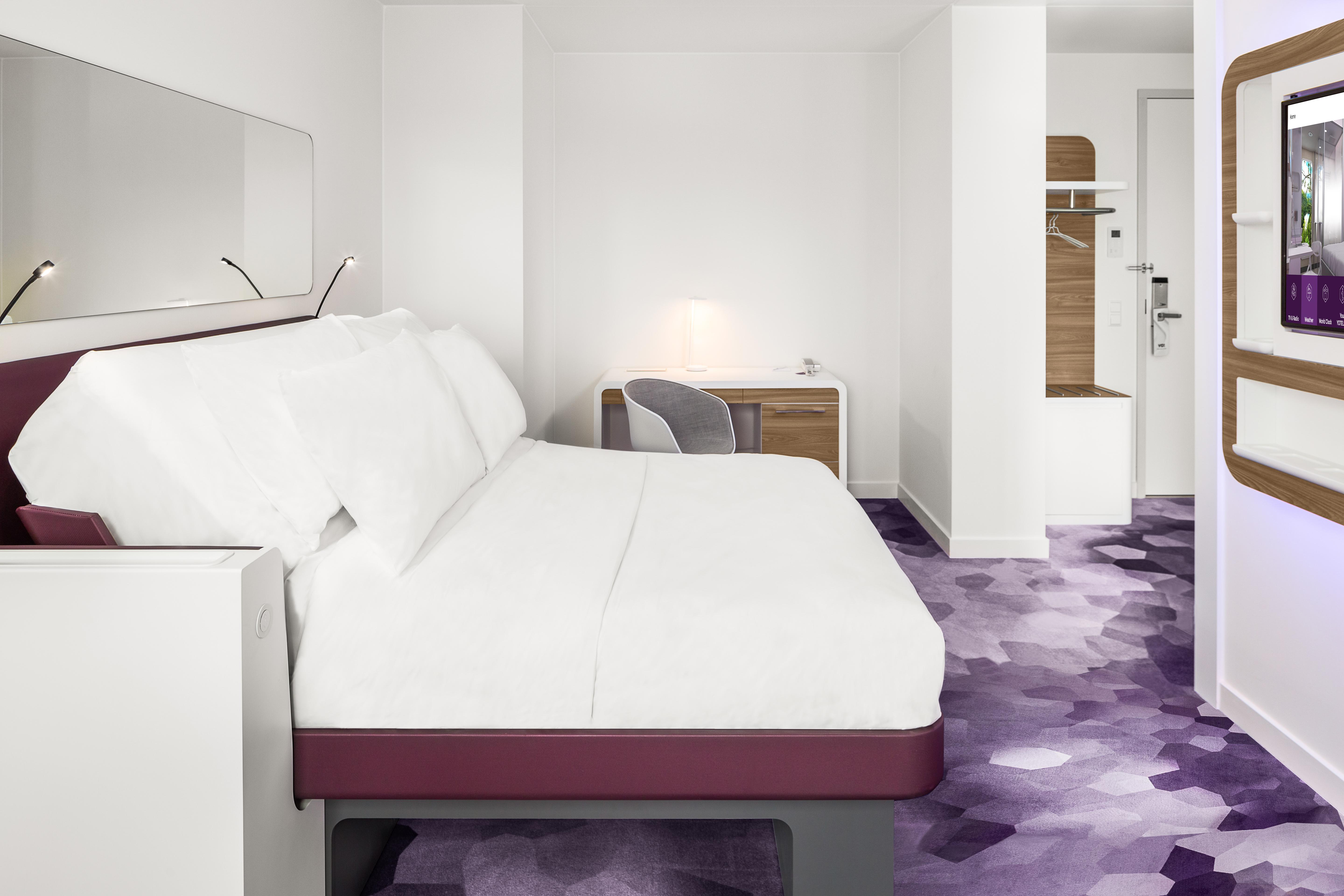 Yotel Edimburgo Esterno foto Room interior